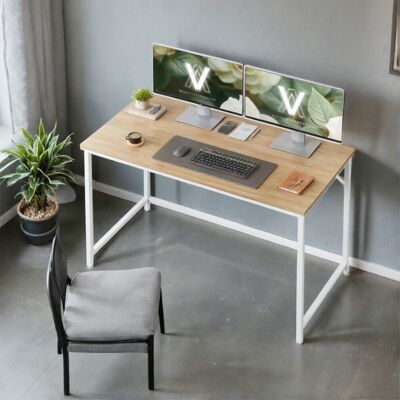 VASAGLE Model: LWD41X - Rustic Brown Industrial Computer Desk VASAGLE Model: LWD41X - Rustic Brown Industrial Computer Desk