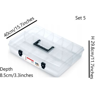 Prosperplast Storage Organizer - Various Sizes Prosperplast Storage Organizer - Various Sizes