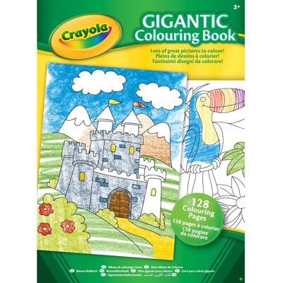 CRAYOLA Gigantic Colouring Book 128 A4 Pages of Colouring Fun CRAYOLA Gigantic Colouring Book 128 A4 Pages of Colouring Fun