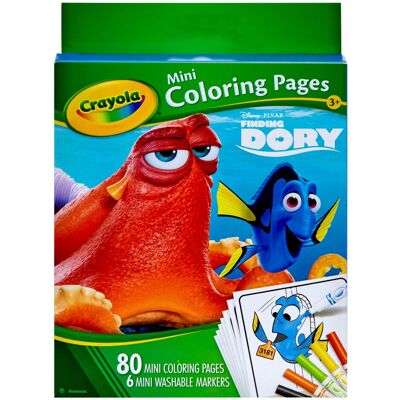 Crayola Finding Dory Mini Coloring Pages Crayola Finding Dory Mini Coloring Pages