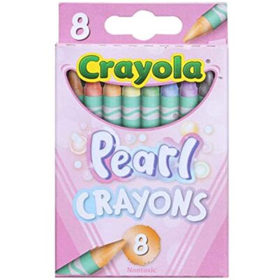 Crayola Pearl Crayons (8) Crayola Pearl Crayons (8)