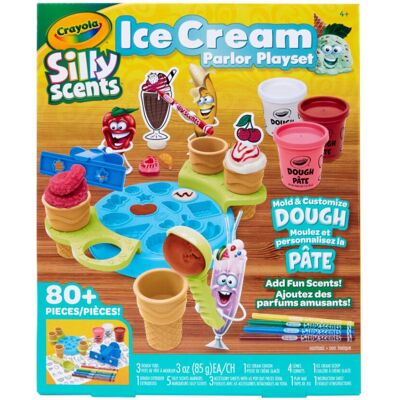 Crayola Silly Scents Ice Cream Toy, Kids Modeling Dough, Play Food Toy with Scen Crayola Silly Scents Ice Cream Toy, Kids Modeling Dough, Play Food Toy with Scen