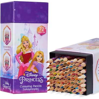 Disney Colouring Pencils for Kids, 72 Pencils Colouring Box Assorted Colours Art Disney Colouring Pencils for Kids, 72 Pencils Colouring Box Assorted Colours Art