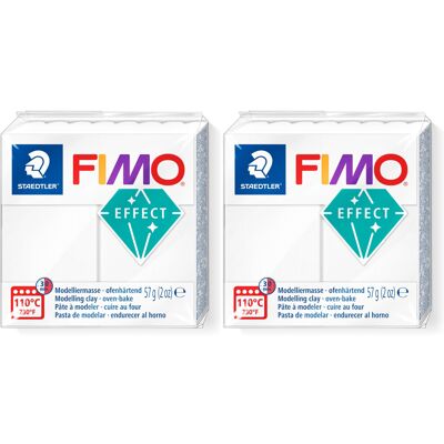 STAEDTLER 8010-014 FIMO Effect Oven-Hardening Polymer Modelling Clay - Transluce STAEDTLER 8010-014 FIMO Effect Oven-Hardening Polymer Modelling Clay - Transluce