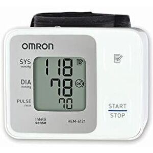 Omron HEM-6113-E RS2 Wrist Digital Blood Pressure Monitor, 60mm x 78mm x 21mm Omron HEM-6113-E RS2 Wrist Digital Blood Pressure Monitor, 60mm x 78mm x 21mm