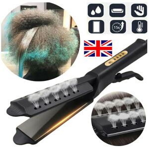 Unbranded Ceramic Tourmaline Ionic Flat Iron Hair Straightener, Steam Electric Splint Hair Unbranded Ceramic Tourmaline Ionic Flat Iron Hair Straightener, Steam Electric Splint Hair