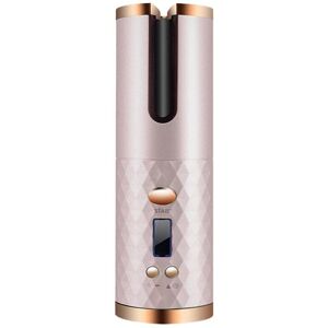 Unbranded (Pink) Cordless Automatic Hair Curler Portable Curling Tongs Unbranded (Pink) Cordless Automatic Hair Curler Portable Curling Tongs