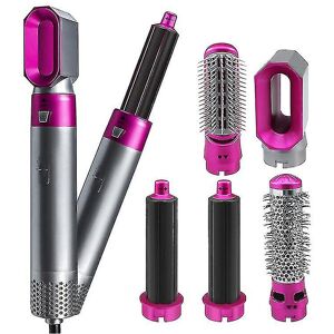 Unbranded (Rose Red) Electric Hair Styler Hair Dryers 5 In 1 Hair Curler Automatic Hair St Unbranded (Rose Red) Electric Hair Styler Hair Dryers 5 In 1 Hair Curler Automatic Hair St