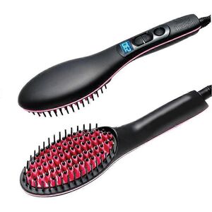 Unbranded Simply Straightener Brush Ceramic Fast Hair Straightener Comb LCD Display Electr Unbranded Simply Straightener Brush Ceramic Fast Hair Straightener Comb LCD Display Electr