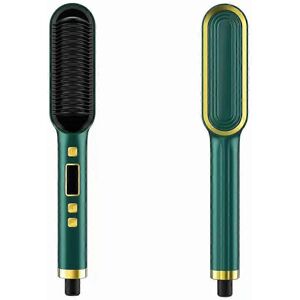 Unbranded Electric hair straightener for women, ionic straightening brush, fast heating an Unbranded Electric hair straightener for women, ionic straightening brush, fast heating an