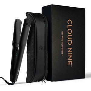 CLOUD NINE The Wide Iron Hair Straightener Gift Set Ceramic Floating Plates Cu CLOUD NINE The Wide Iron Hair Straightener Gift Set Ceramic Floating Plates Cu