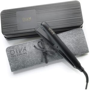 Diva Pro Styling Digital Straightener and Styler Onyx with Macadamia Argan Oil a Diva Pro Styling Digital Straightener and Styler Onyx with Macadamia Argan Oil a