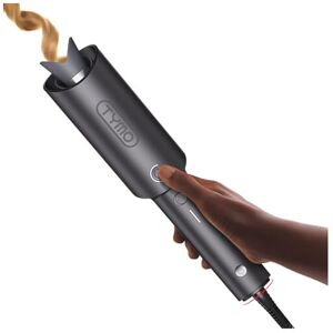 TYMO CURLPRO Automatic Rotating Curling Iron - Beach Waves Curling Wand, Portable Hair Curler, 500 Million Ionic, Dual Voltage & Lightweight for Travel, Ceramic Coating, Metallic Gray 1 inch TYMO CURLPRO Automatic Rotating Curling Iron - Beach Waves Curling Wand, Portable Hair Curler, 500 Million Ionic, Dual Voltage & Lightweight for Travel, Ceramic Coating, Metallic Gray 1 inch