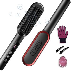 TYMO Hair Straightener Comb Plus - Hair Straightening Brush & Iron with Nano Tit TYMO Hair Straightener Comb Plus - Hair Straightening Brush & Iron with Nano Tit