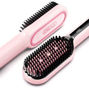 TYMO Ionic Plus Hair Straightener Brush UK, Upgraded Straightening Brush with De TYMO Ionic Plus Hair Straightener Brush UK, Upgraded Straightening Brush with De