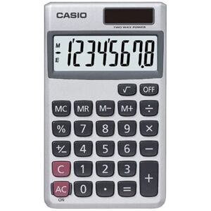Casio SL300SV 8 Digit Pocket Calculator Casio SL300SV 8 Digit Pocket Calculator