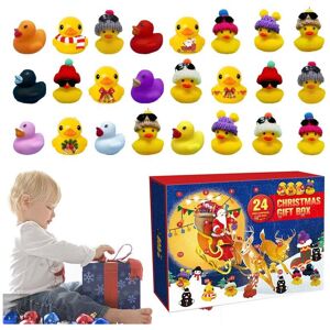 Unbranded 24Pcs Rubber Ducks 2022 Advent Calendar Toys Gift Unbranded 24Pcs Rubber Ducks 2022 Advent Calendar Toys Gift