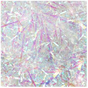 Belle Vous 500 Grams Shredded Iridescent Paper - PP Hamper Fill Strands - Sparkly Crinkle C Belle Vous 500 Grams Shredded Iridescent Paper - PP Hamper Fill Strands - Sparkly Crinkle C