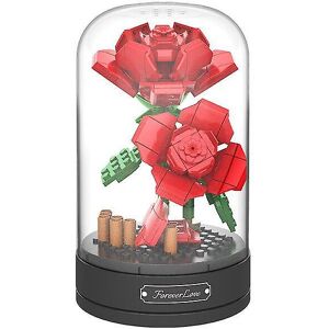 Unbranded (JK2675) Building Blocks Flowers Bouquet Diy Building Toys Set With Music Box Fo Unbranded (JK2675) Building Blocks Flowers Bouquet Diy Building Toys Set With Music Box Fo