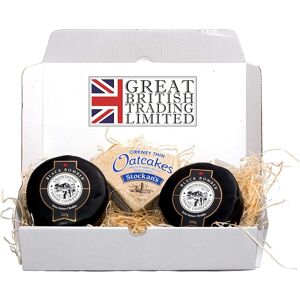 GREAT BRITISH TRADING LIMITED Snowdonia Black Bomber Cheese Gift Hamper 2X 200g with Stockan's Oatcakes by Gre GREAT BRITISH TRADING LIMITED Snowdonia Black Bomber Cheese Gift Hamper 2X 200g with Stockan's Oatcakes by Gre