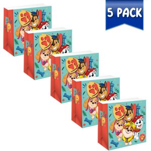 Paw Patrol Gift Bags Multipack (5 Bags) PAG06 - Official Product, Sturdy Handles Paw Patrol Gift Bags Multipack (5 Bags) PAG06 - Official Product, Sturdy Handles