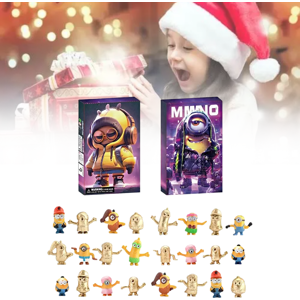 Unbranded 24 Days Advent Calendar Despicable Minions Blind Box Toy Christmas Kids Gift Unbranded 24 Days Advent Calendar Despicable Minions Blind Box Toy Christmas Kids Gift