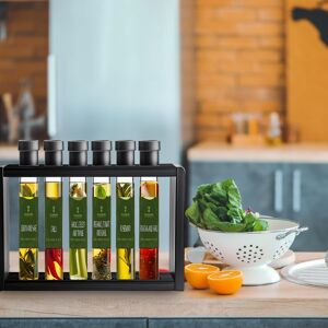 TILZ COLLECTION Infused Olive Oil Gift Set - 6x40ml Flavoured TILZ COLLECTION Infused Olive Oil Gift Set - 6x40ml Flavoured