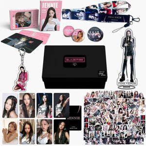 Unbranded (Jennie) Kpop Black And Pinked Gift Box Jennie Jisoo Lisa Rose Photocards Sticke Unbranded (Jennie) Kpop Black And Pinked Gift Box Jennie Jisoo Lisa Rose Photocards Sticke