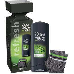 Dove Men+Care Extra Fresh Bodywash & Socks Gift Set Dove Men+Care Extra Fresh Bodywash & Socks Gift Set
