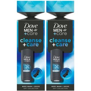 (Buy 2) Dove Men+Care Cleanse+Care Gift Set with Clean Comfort Bodywash & Socks (Buy 2) Dove Men+Care Cleanse+Care Gift Set with Clean Comfort Bodywash & Socks