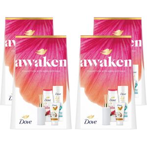 (Buy 4) Dove Awaken Collection Gift Set with Bodywash, Lotion, Handcream & Diffu (Buy 4) Dove Awaken Collection Gift Set with Bodywash, Lotion, Handcream & Diffu