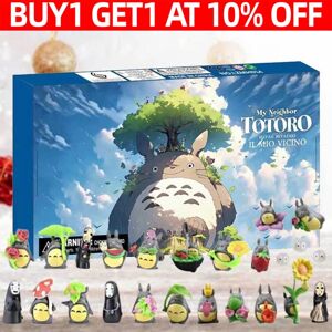 GINTOOYUN 24 Days Totoro Christmas Advent Calendar Blind Box Xmas Gift For Kids Brand New GINTOOYUN 24 Days Totoro Christmas Advent Calendar Blind Box Xmas Gift For Kids Brand New