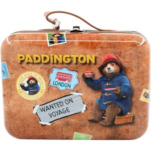 Infinity Paddington Bear Suitcase Gift Tin Contaning Shortbread Bisuits & Tea Infinity Paddington Bear Suitcase Gift Tin Contaning Shortbread Bisuits & Tea