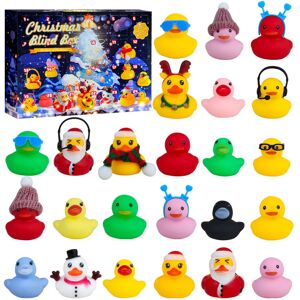 Unbranded (C) Funny Days 24 Christmas Countdown Calendar Blind Box Vinyl Duck Toy For Gift Unbranded (C) Funny Days 24 Christmas Countdown Calendar Blind Box Vinyl Duck Toy For Gift