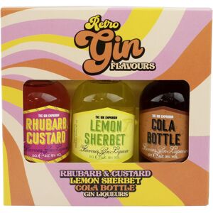 Beams International Gin Gift Set Retro Flavoured Collection by R3 Rhubarb Custard Lemon Sherb Beams International Gin Gift Set Retro Flavoured Collection by R3 Rhubarb Custard Lemon Sherb