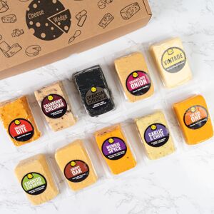 The Cheese Wedge Co. Cheese Selection Box 10 Wedges Gift Hamper The Cheese Wedge Co. Cheese Selection Box 10 Wedges Gift Hamper