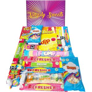 Simply Sweets retro sweet hamper gift box Packed with the best retro sweet Simply Sweets retro sweet hamper gift box Packed with the best retro sweet
