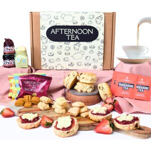 The Cheese Wedge Co. Afternoon Tea Hamper For 2 Gift Set Luxury Treats for Women Couples Incl The Cheese Wedge Co. Afternoon Tea Hamper For 2 Gift Set Luxury Treats for Women Couples Incl
