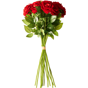 Beliani Artificial Flower Bouquet MAFRA 60 cm Red Beliani Artificial Flower Bouquet MAFRA 60 cm Red