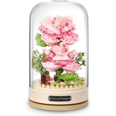 Unbranded (JK2676) Building Blocks Flowers Bouquet Diy Building Toys Set With Music Box Fo Unbranded (JK2676) Building Blocks Flowers Bouquet Diy Building Toys Set With Music Box Fo