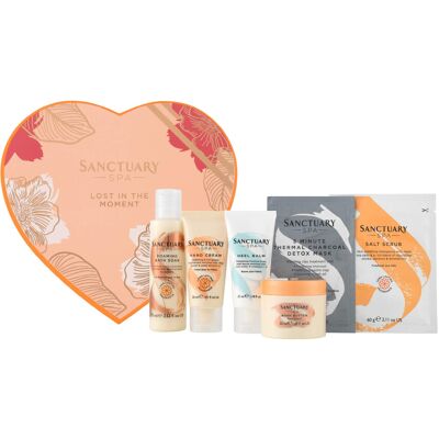 Sanctuary Spa Spa Gift Set, Lost In The Moment Vegan Beauty Gift Box With Face Mask, Hand Crea Sanctuary Spa Spa Gift Set, Lost In The Moment Vegan Beauty Gift Box With Face Mask, Hand Crea