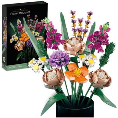 Aihontai Flower Bouquet Building Decoration Set Icons - Artificial Flowers with Roses, De Aihontai Flower Bouquet Building Decoration Set Icons - Artificial Flowers with Roses, De