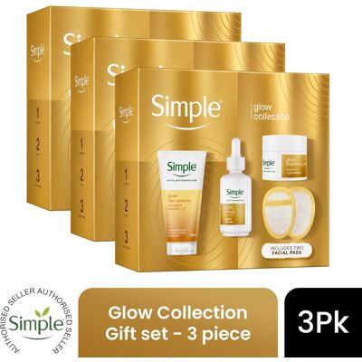 (Pack of 3) Simple Glow Gift set, 3 piece, Choose your pack 1,2,3 or 4 (Pack of 3) Simple Glow Gift set, 3 piece, Choose your pack 1,2,3 or 4