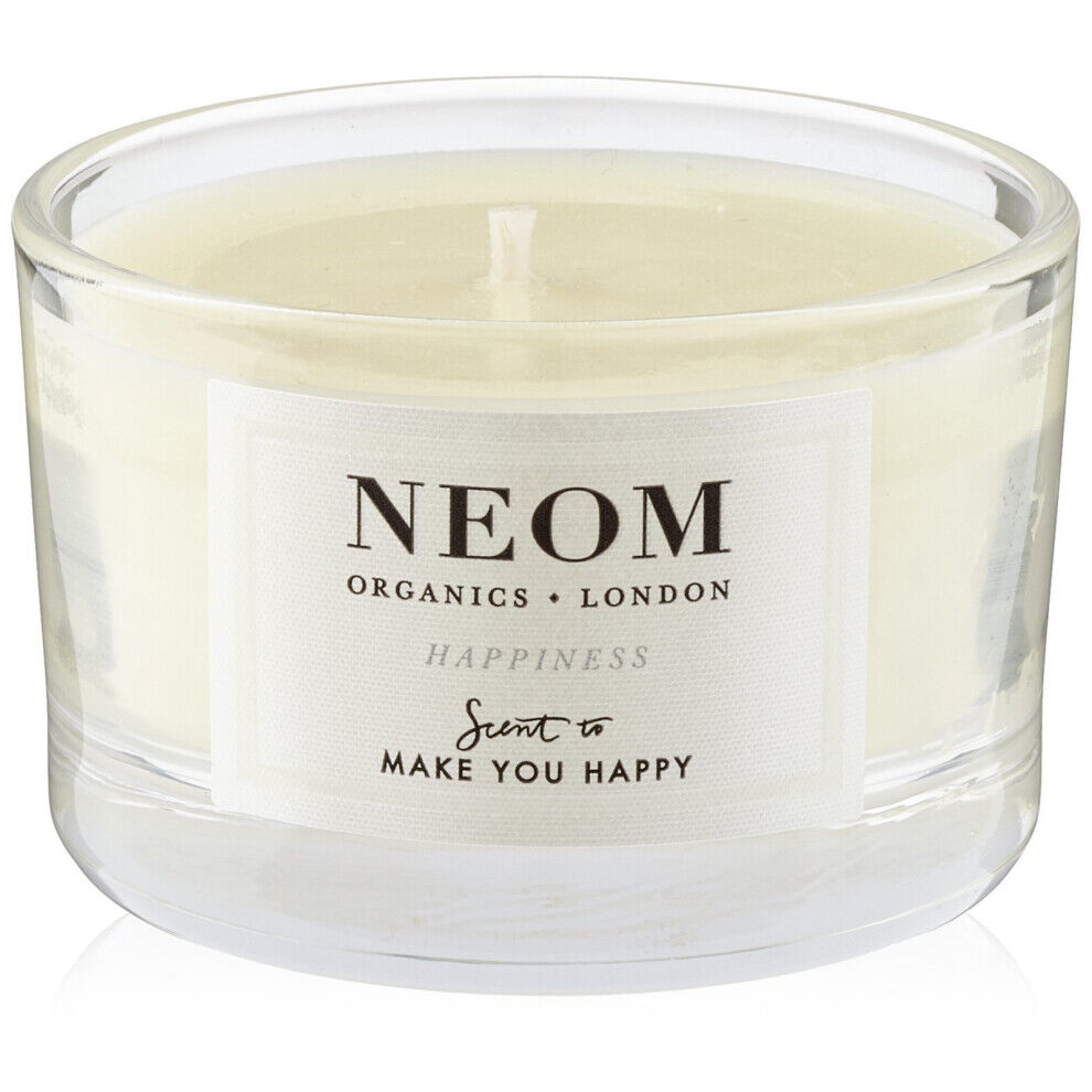 Neom Organics London Happiness Scented Travel Candle 75 g