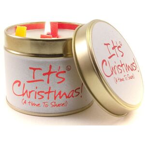 Lily-Flame Lily Flame Candle in a Tin - It's Christmas Lily-Flame Lily Flame Candle in a Tin - It's Christmas