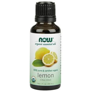 NOW Foods NOW Lemon Oil Organic 100% Pure, 1-Ounce NOW Foods NOW Lemon Oil Organic 100% Pure, 1-Ounce