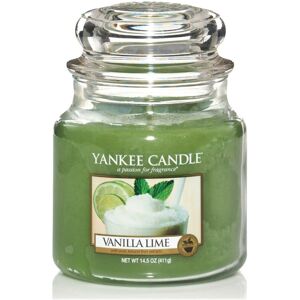 Yankee Candle Medium Jar Candle, Vanilla Lime Yankee Candle Medium Jar Candle, Vanilla Lime