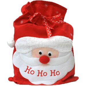 Unbranded Large Santa Face HO HO HO Red White Christmas Sack Unbranded Large Santa Face HO HO HO Red White Christmas Sack