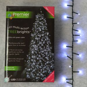 750 LED (18.7m) Premier TreeBrights Cluster Christmas Tree Lights in Cool White 750 LED (18.7m) Premier TreeBrights Cluster Christmas Tree Lights in Cool White