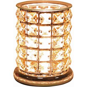 Aromatize Touch Electric Aroma Wax Melt Burner Amber Crystal Diamond Style Aromatize Touch Electric Aroma Wax Melt Burner Amber Crystal Diamond Style